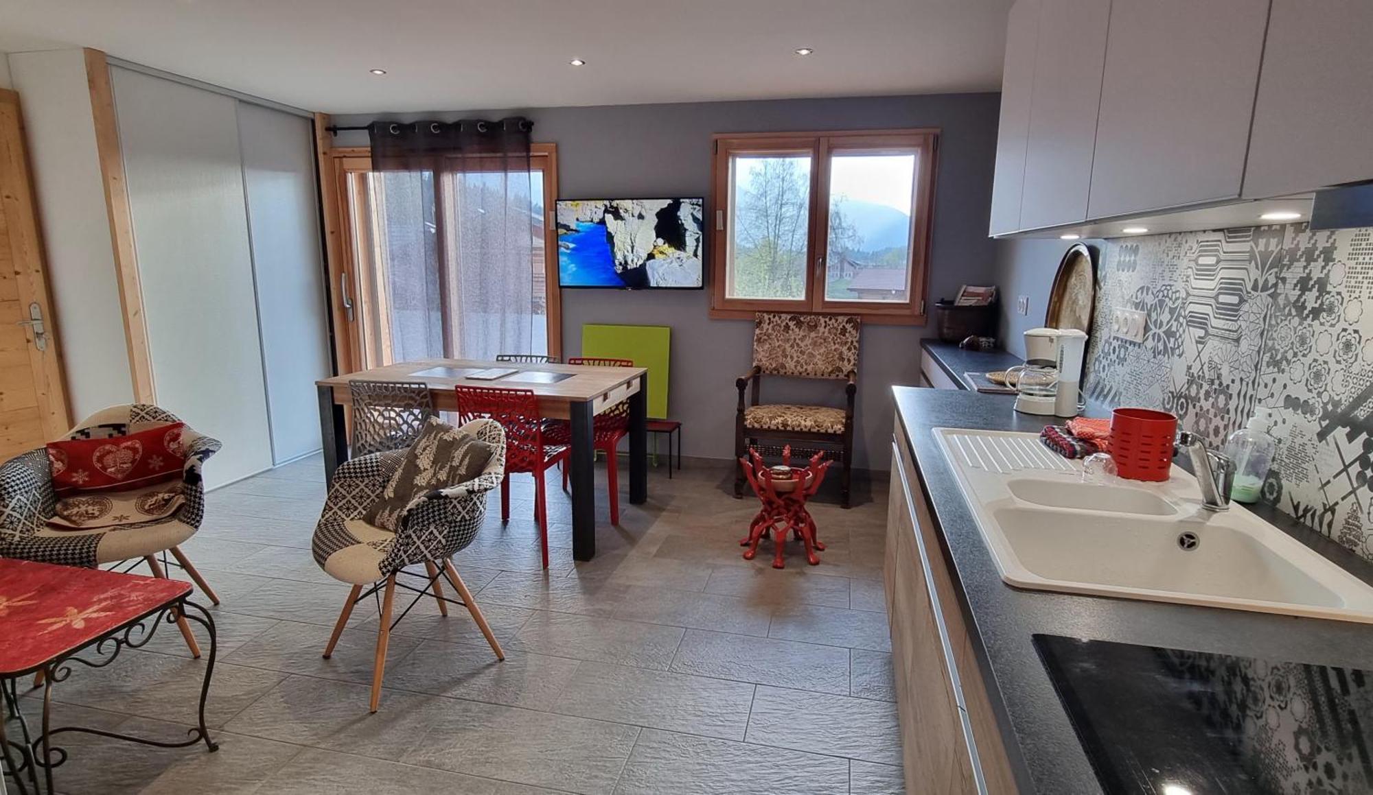 Chalet Arpitan - Les Carroz - Grand Massif Værelse billede