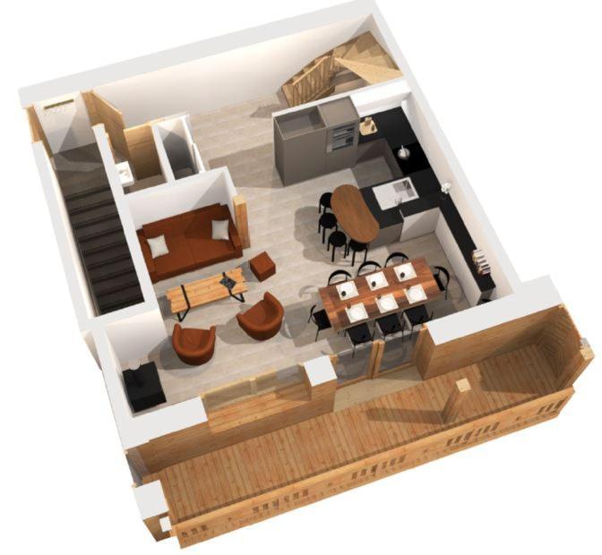 Chalet Arpitan - Les Carroz - Grand Massif Værelse billede