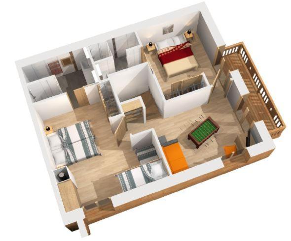 Chalet Arpitan - Les Carroz - Grand Massif Værelse billede